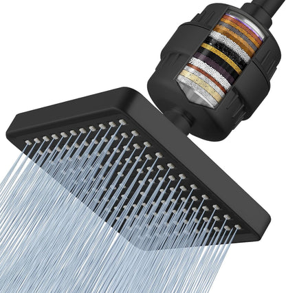 Aquivra® High Pressured Filtered Shower Head SET