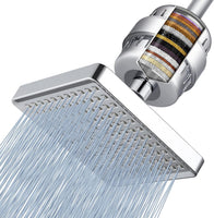 Aquivra® High Pressured Filtered Shower Head SET