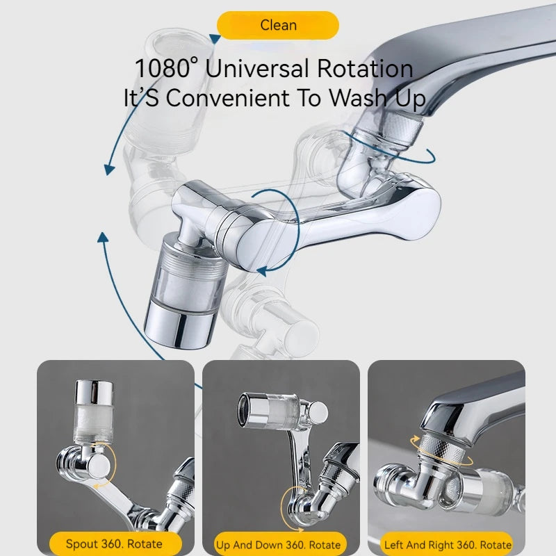 Aquivra® High Pressured Filtered Swivel Faucet